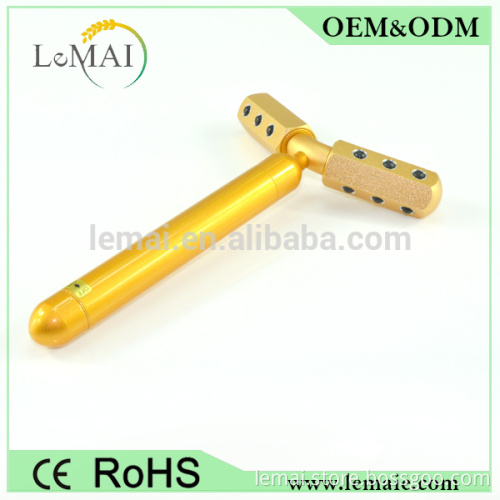 Derma Roller 24K Energy Beauty Bar Y Shape Face Rollers